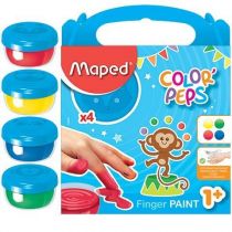 Maped Farby Colorpeps do malowania palcami 4 kolory