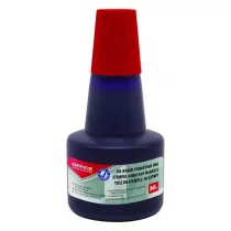 Office Tusz olejowy do piecztek metalowych czerwony 30ml