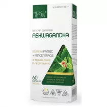 Medica Herbs Ashwagandha Suplement diety 60 kaps.