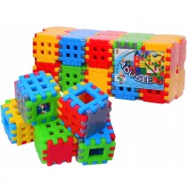 Klocki konstrukcyjne wafle 120el Adusie FOL CZAKO 409557
