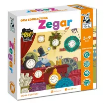 Kapitan Nauka. Gra edukacyjna. Zegar Edgard