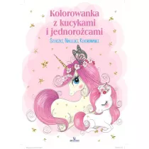 Kolorowanka z kucykami i jednoro�cami (z brokatem)