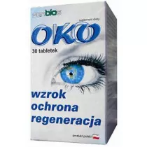 Sanbios Oko - wzrok, ochrona, regeneracja Suplement diety 30 tab.