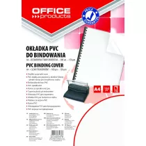 Okadki do bindowania A4 Office Products 100szt. transparentne