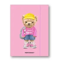 Narcissus Teczka A4 z gumk� - Teddies& Mi� Urszula