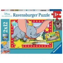 Puzzle 2x12 Disney Animals Ravensburger