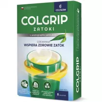 Colfarm Colgrip Zatoki - suplement diety 8 sasz.