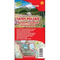 Tatry polskie. Schematy szlakw turystycznych