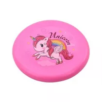 Lataj�cy dysk frisbee 20cm Jednoro�ec LeanToys