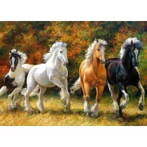 Diamentowa mozaika Konie w galopie 30x40cm 1008551