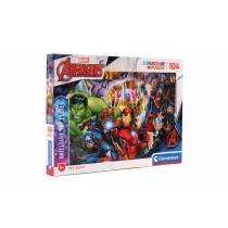 Puzzle 104 el. Brilliant Marvel Clementoni