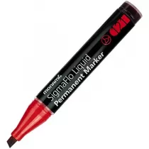 Monami Marker permanentny SigmaFlo czerwony 12 szt.