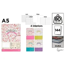 Cervantes Notatnik A5/144K magnes Thank You MIX