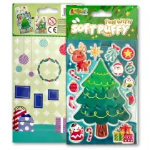 Penmate Naklejki puffy Fun with Christmas Tree