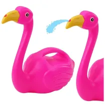 Konewka do podlewania plastikowa Flaming rowy Leantoys
