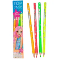 Depesche Zestaw kredek Neon TopModel Szkoa rysowania 4 szt.