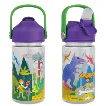 Floss & Rock Butelka tritanowa 450ml Dinozaury
