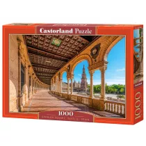 Puzzle 1000 el. Spanish Square, Seville, Spain Castorland