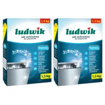 Ludwik S�l ochronna do zmywarek Zestaw 2 x 1.5 kg