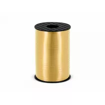 PartyDeco Wst��ka plastikowa z�ota 5mm x 225m