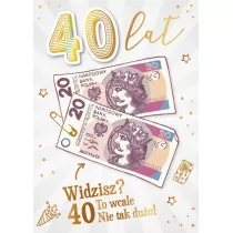 Armin Style Karnet Urodziny 40