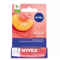Nivea Piel�gnuj�ca pomadka do ust Peach Shine 4.8 g