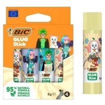Klej Stick ECOlustions 8g Decor 4 szt BIC
