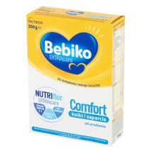 Bebiko Extra Care Comfort 1 Dietetyczny środek spożywczy dla niemowląt na kolki i zaparcia od urodzenia 350 g