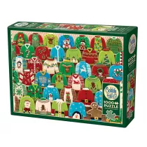 Puzzle 1000 witeczne swetry G3 Cobble Hill