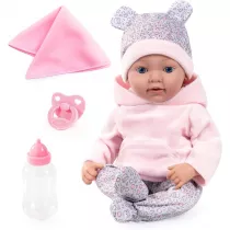 Lalka Reborn Baby 38cm z akcesoriami Bayer