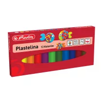 Herlitz Plastelina 12 szt.