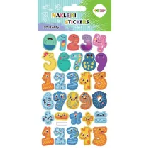 Naklejki 3D Puffy Numbers 10x20cm HAPPY COLOR
