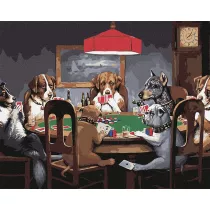 Ideyka Malowanie po numerach - Psy graj� w pokera 40x50cm