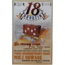 AbCard Kartka okoliczno�ciowa Urodziny 18 U67