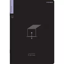 Zeszyt Top 2000 Fizyka A5 ze cigami kratka, 70g 60 kartek