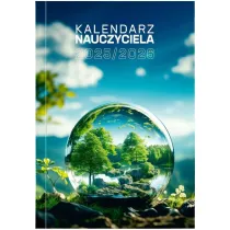 Kalendarz naucz. 2025/26 A5 tyg. PCV Eko