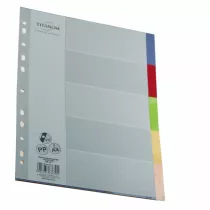 Titanum Przek�adki A4 5 kolor�w