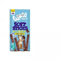 Wow Cat Soft Sticks Lachs - mikkie przysmaki z ososiem dla kota 6 x 5 g
