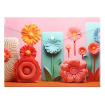 Panta Plast Koperta A4 PP na nap� z nadrukiem Modern Flowers