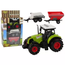 Traktor LED z d�wi�kiem + acesoria LeanToys