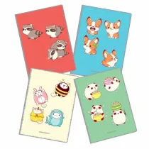 Zeszyt A4/32K linia 80g (4 szt) NARCISSUS