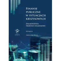 Finanse publiczne w sytuacjach kryzysowych
