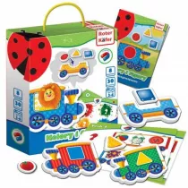 Kolory i figury. Gra magnetyczna Roter Kafer