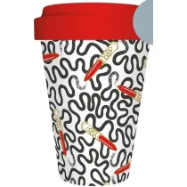 Museums & Galleries Kubek bambusowy Lipstick Wiggle