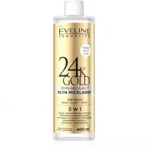 Eveline Cosmetics 24k Gold p�yn micelarny 5w1 400 ml