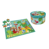Puzzle 40 el. Dino Scratch