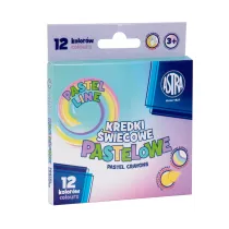 Astra Kredki �wiecowe pastelowe 12 szt.