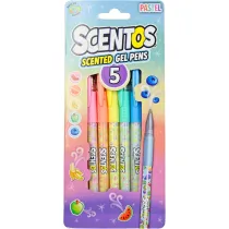 Dumel Scentos. Pachn�ce �elowe d�ugopisy. 5 neonowych kolor�w 5 szt.
