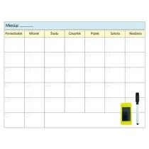 Sezona Planer magnetyczny sucho�cieralny tygodniowy 30x40