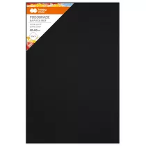 Happy Color Podobrazie baweniane 40x60, impregnowane czarne, MDF 4 mm 40x60 cm czarne